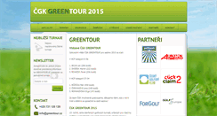 Desktop Screenshot of greentour.golf.cz
